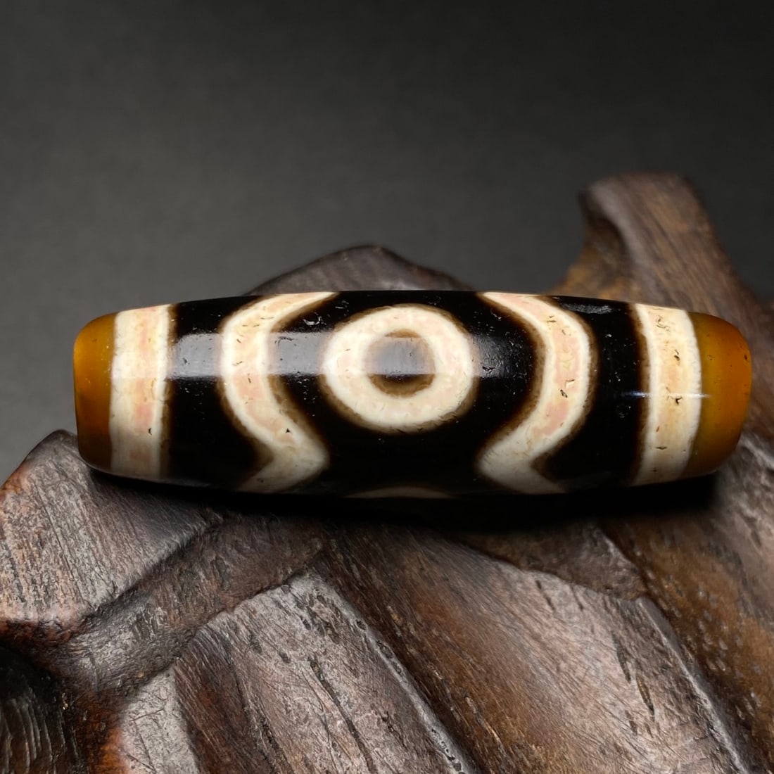 A Exquisite Three-eye Dzi bead - 7