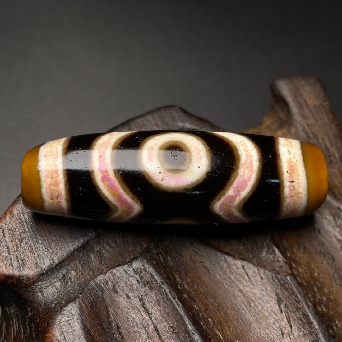 A Exquisite Three-eye Dzi bead - 8