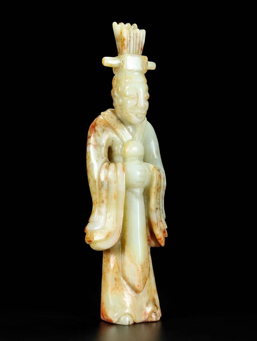 A Exquisite Hotan Jade Figures (1 of 9)