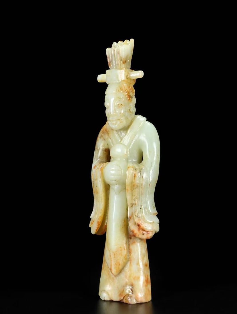 A Exquisite Hotan Jade Figures - 2
