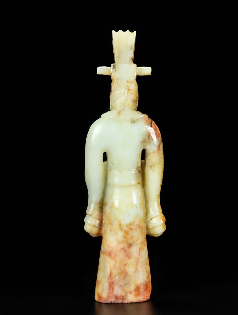 A Exquisite Hotan Jade Figures - 3