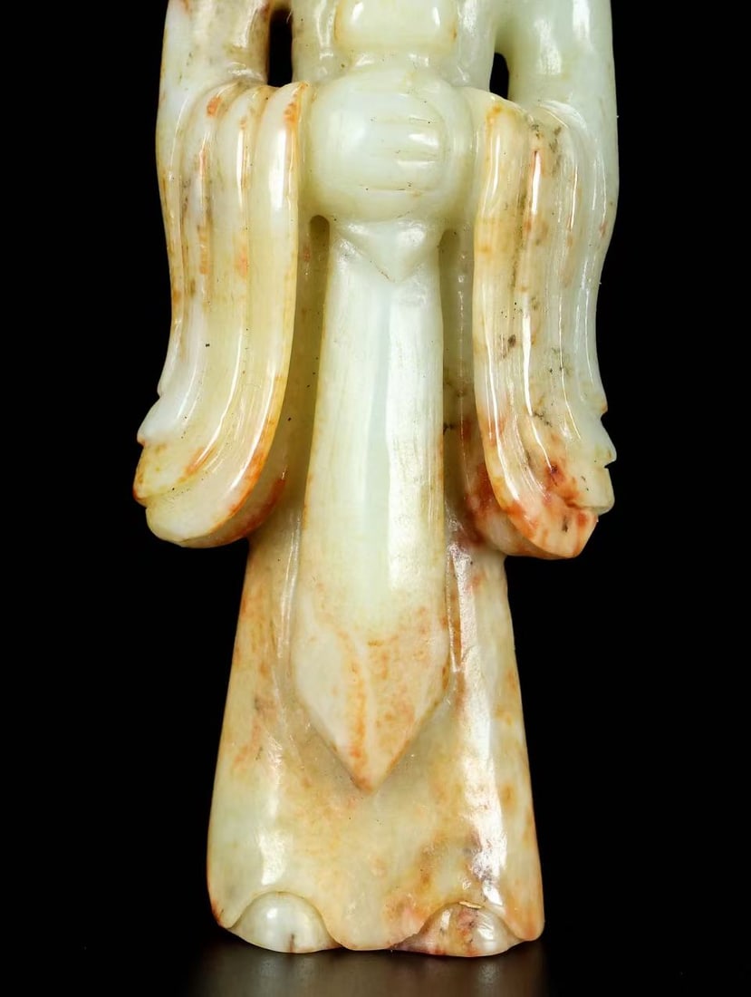 A Exquisite Hotan Jade Figures - 5
