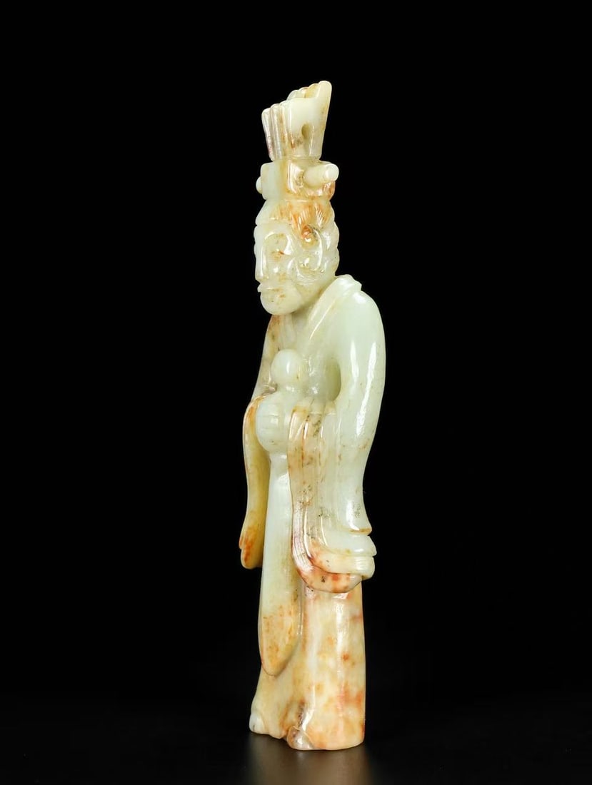 A Exquisite Hotan Jade Figures - 7