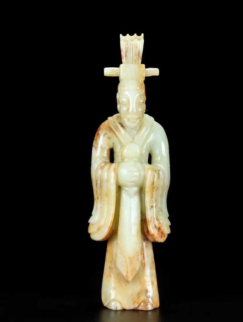 A Exquisite Hotan Jade Figures - 8
