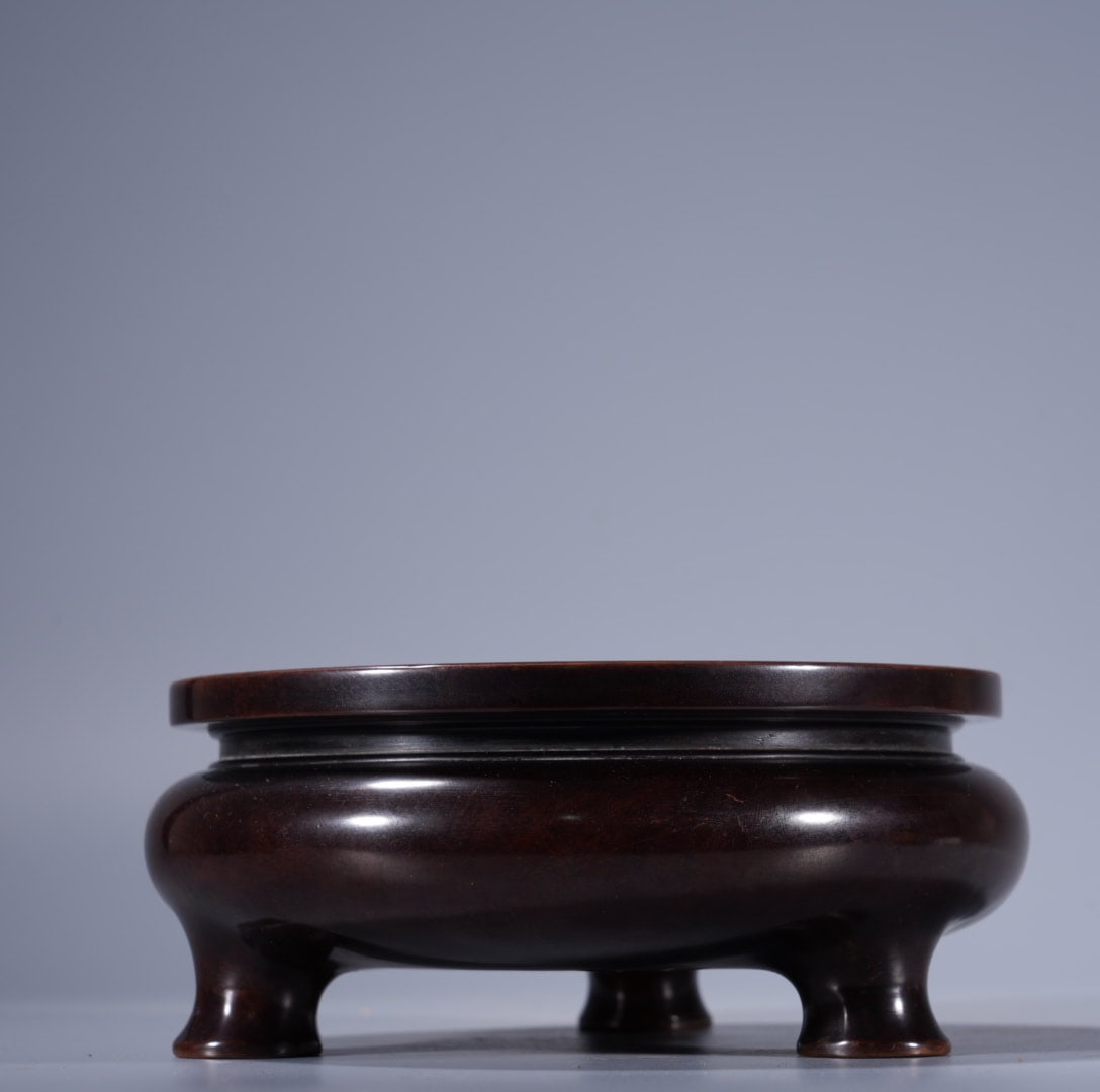 A Exquisite Copper Censer - 3