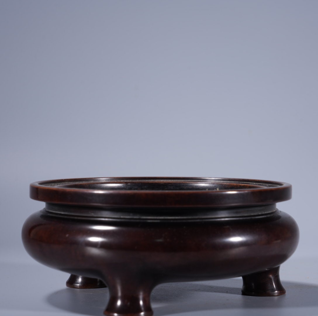 A Exquisite Copper Censer - 5