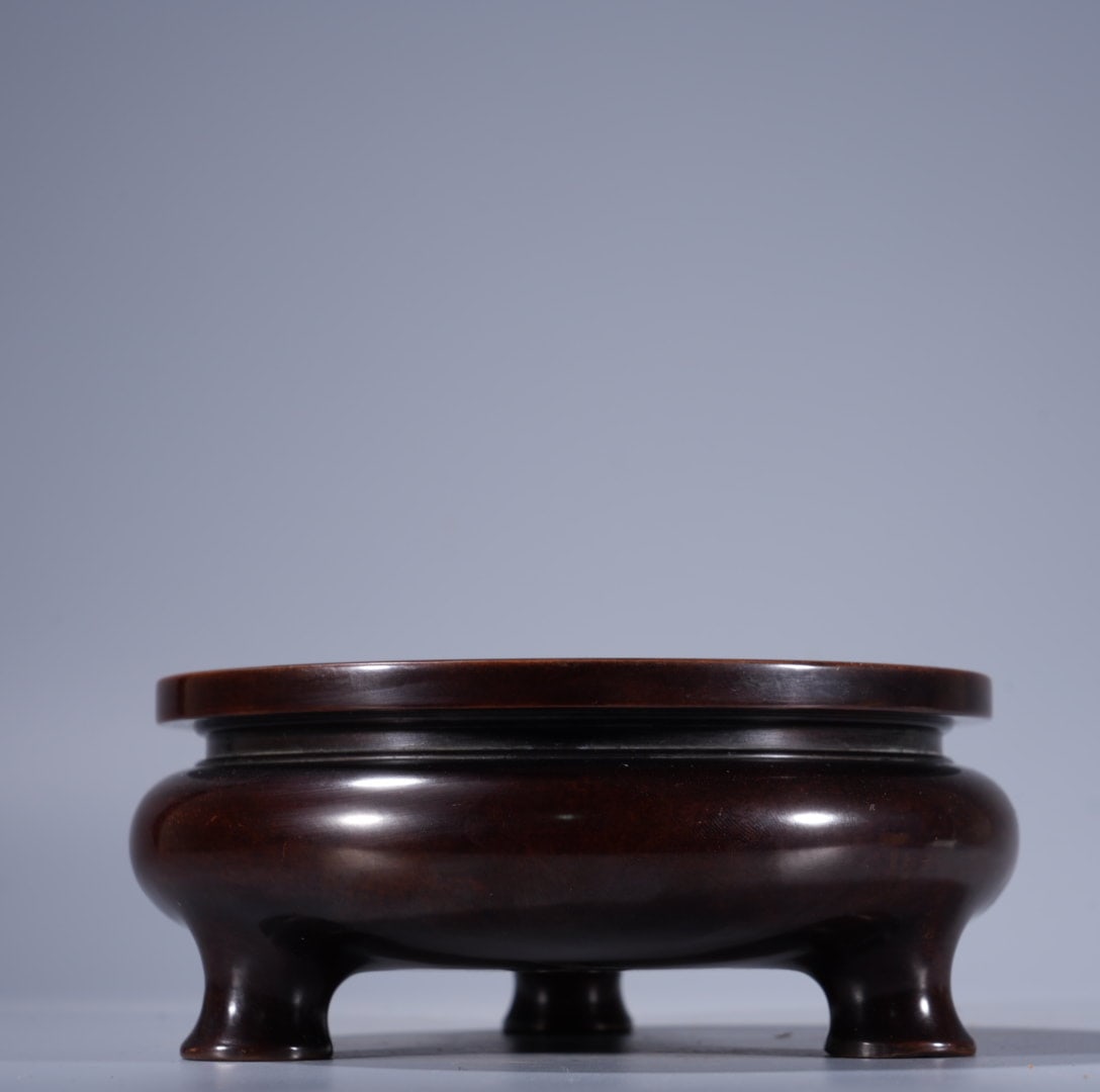 A Exquisite Copper Censer - 6