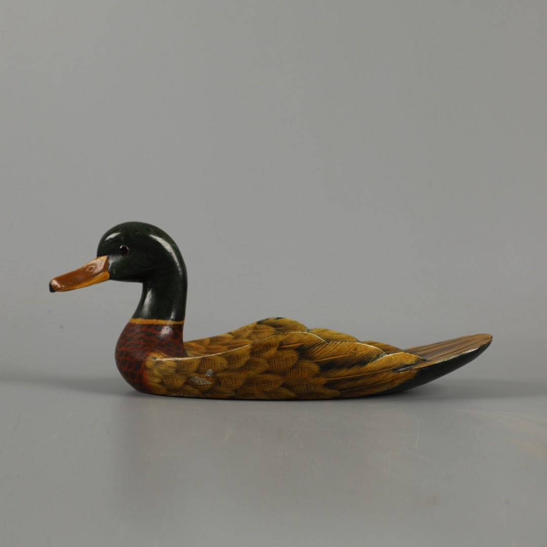 A Exquisite Lacquerware Duck Plate - 5