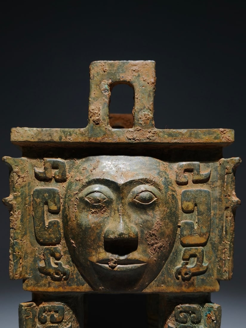 A Exquisite Bronze Beast-Face Pattern Censer - 6