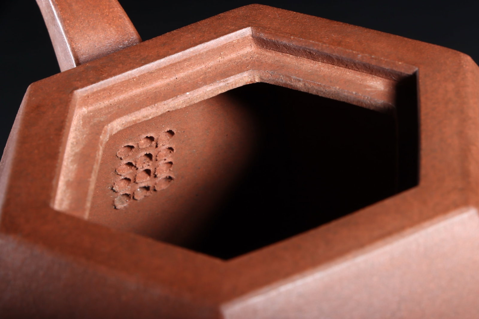 A Exquisite Purple Sands Hexagonal Ewer - 9