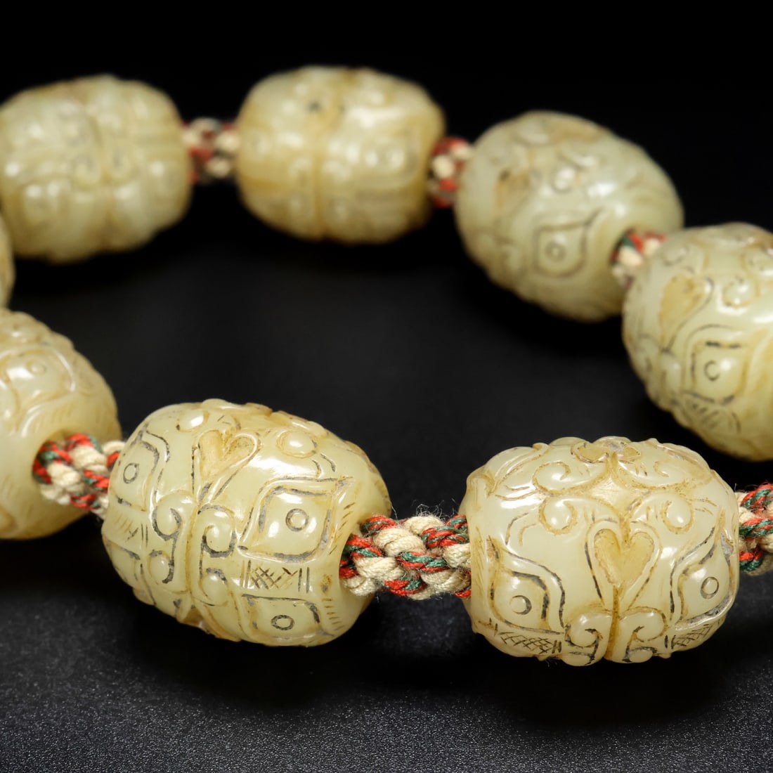 A Exquisite Hotan Jade Bracelets - 2