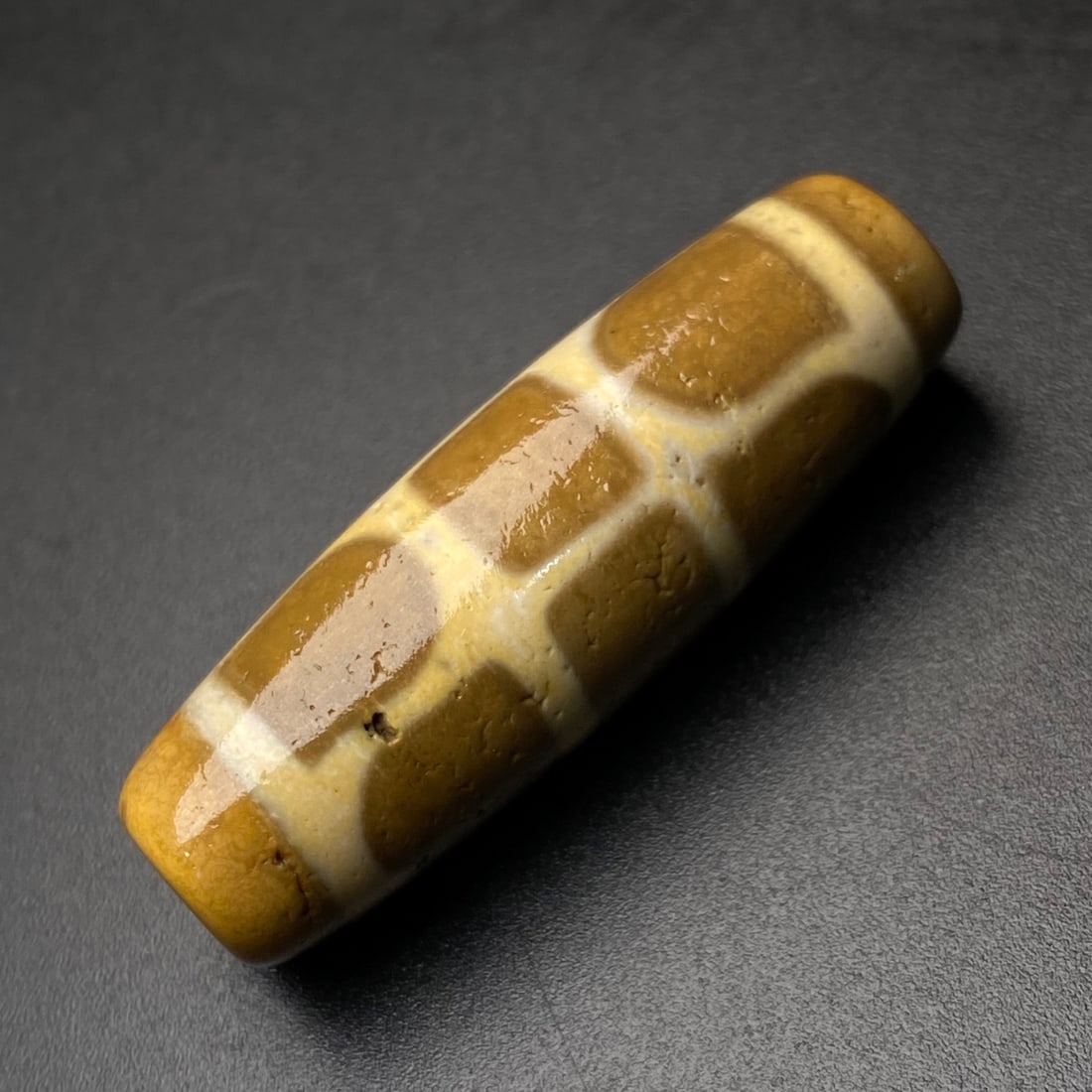 A Exquisite Tortoise Shell Dzi bead - 5