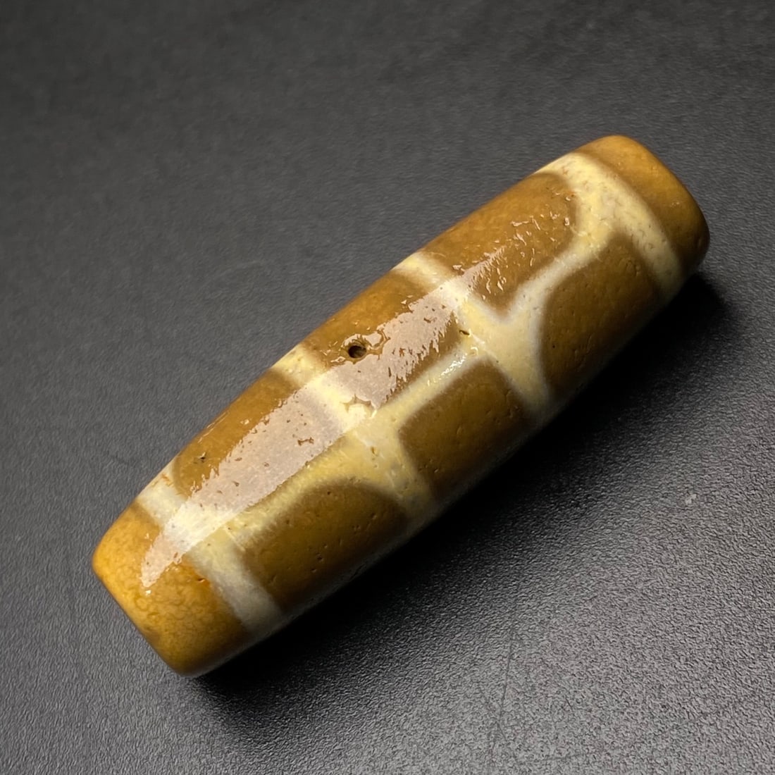 A Exquisite Tortoise Shell Dzi bead - 6