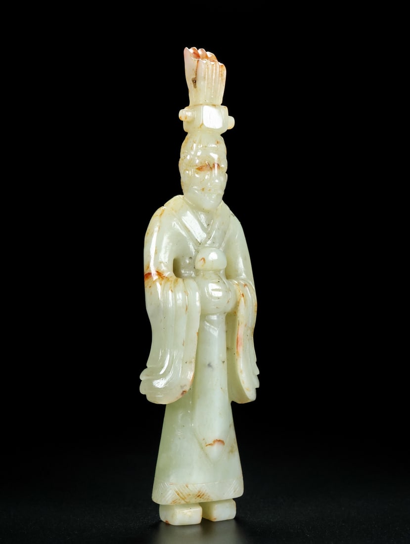 A Exquisite Hotan Jade Figures - 2