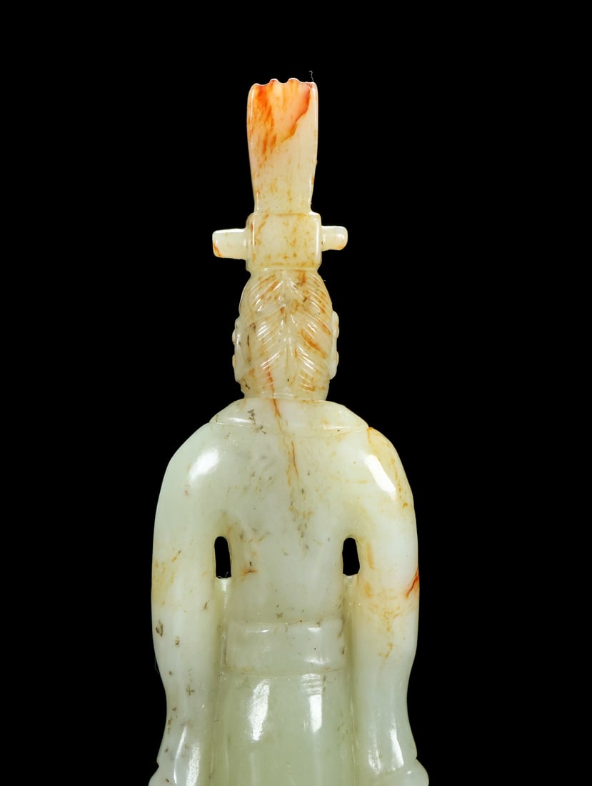 A Exquisite Hotan Jade Figures - 5