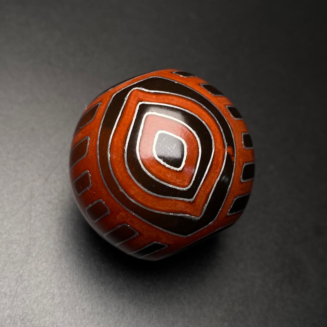A Exquisite Three-eye Dzi bead - 2