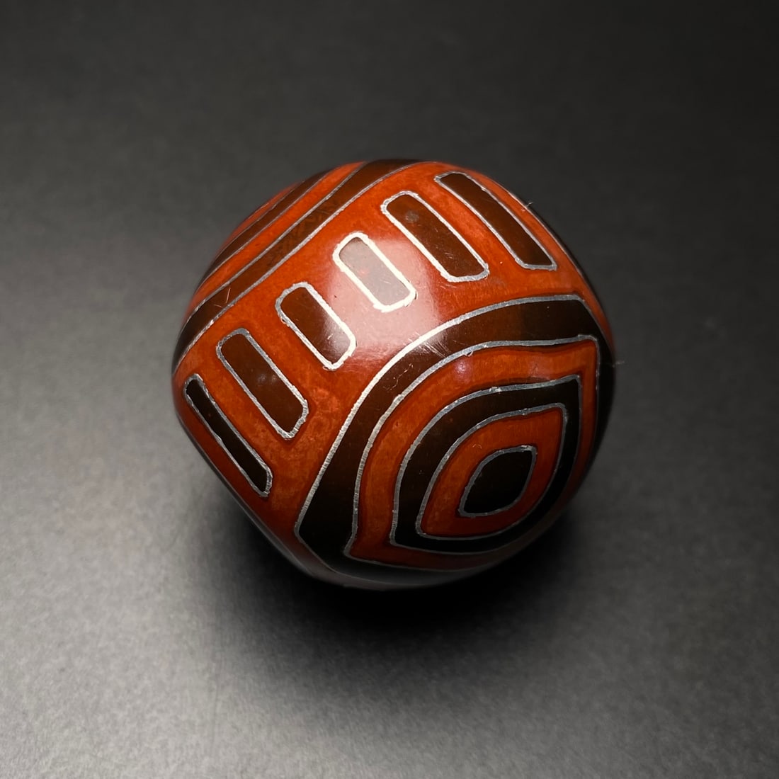 A Exquisite Three-eye Dzi bead - 5