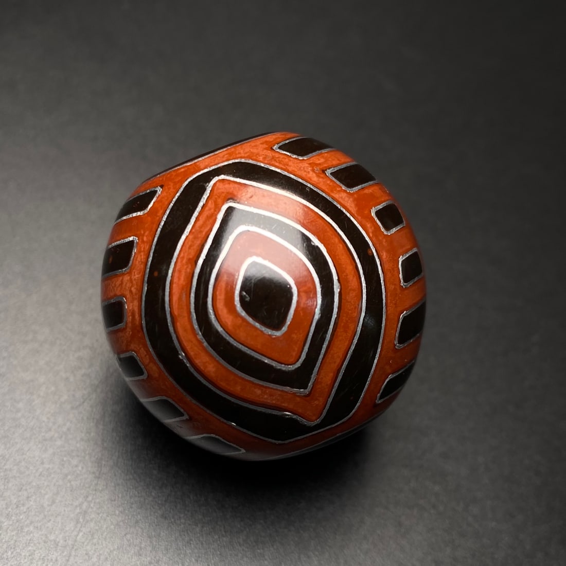 A Exquisite Three-eye Dzi bead - 7