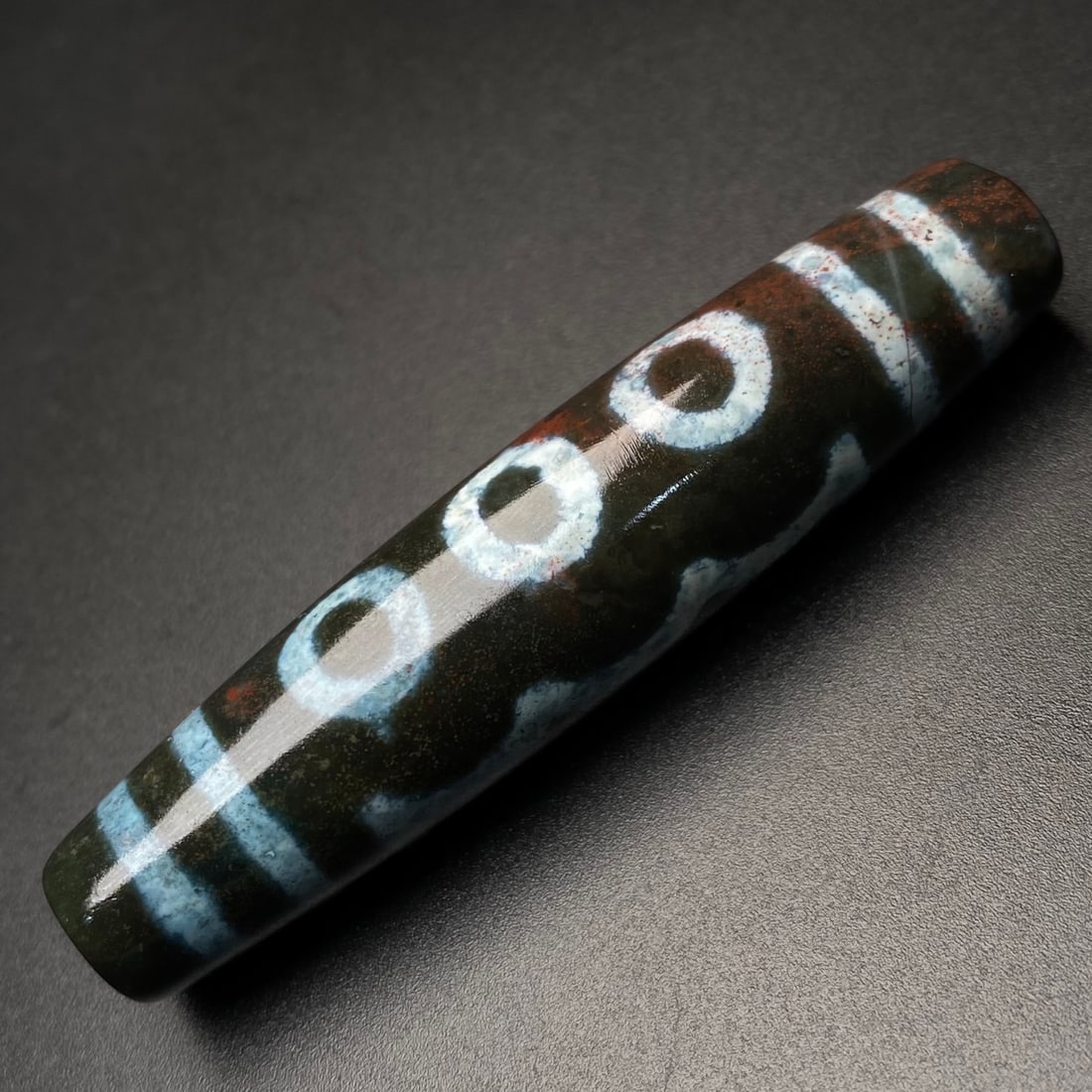 A Exquisite Five-eye Dzi bead - 7