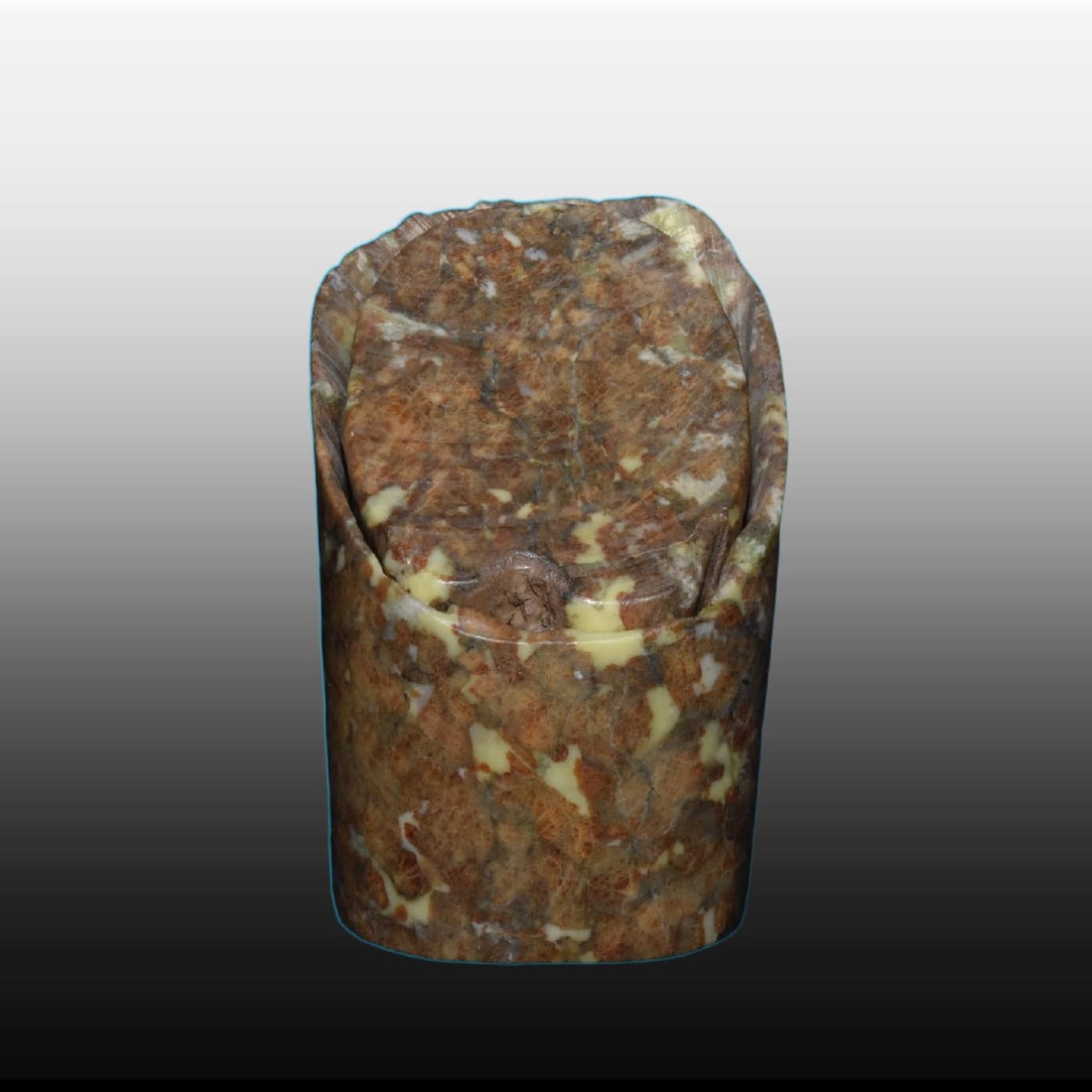 A Exquisite River Polished Jade Official Hat Ornament: A Exquisite River Polished Jade Official Hat Ornament,Ancient Time, China,Size:2inx3.5in,Weight:410g 河磨玉官帽摆件,远古时期