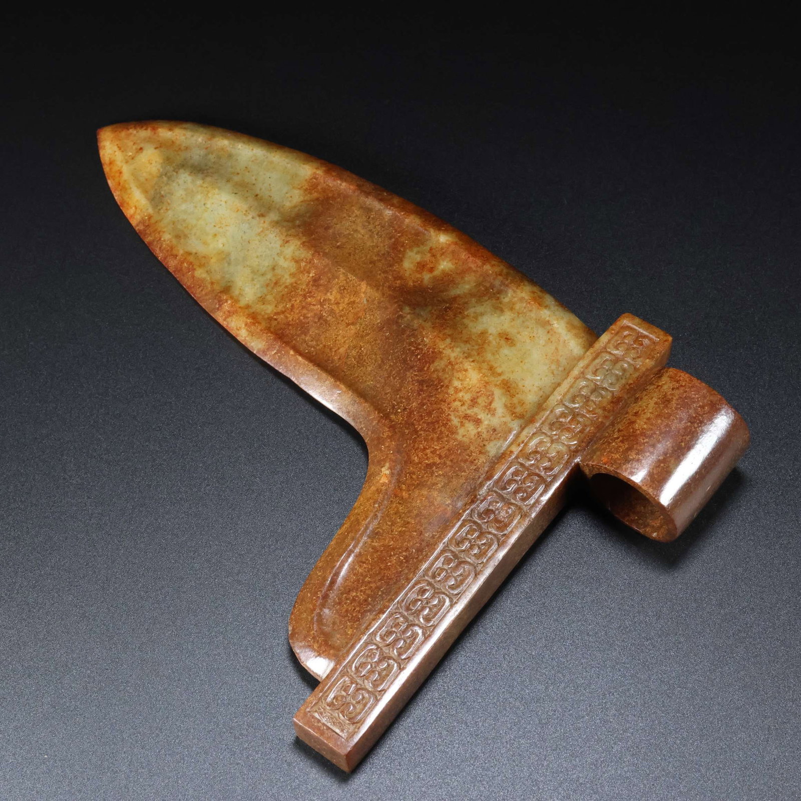 A Exquisite Hotan Jade Weapons - 2