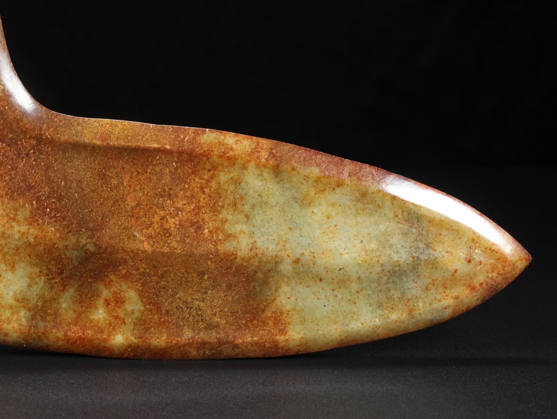 A Exquisite Hotan Jade Weapons - 8