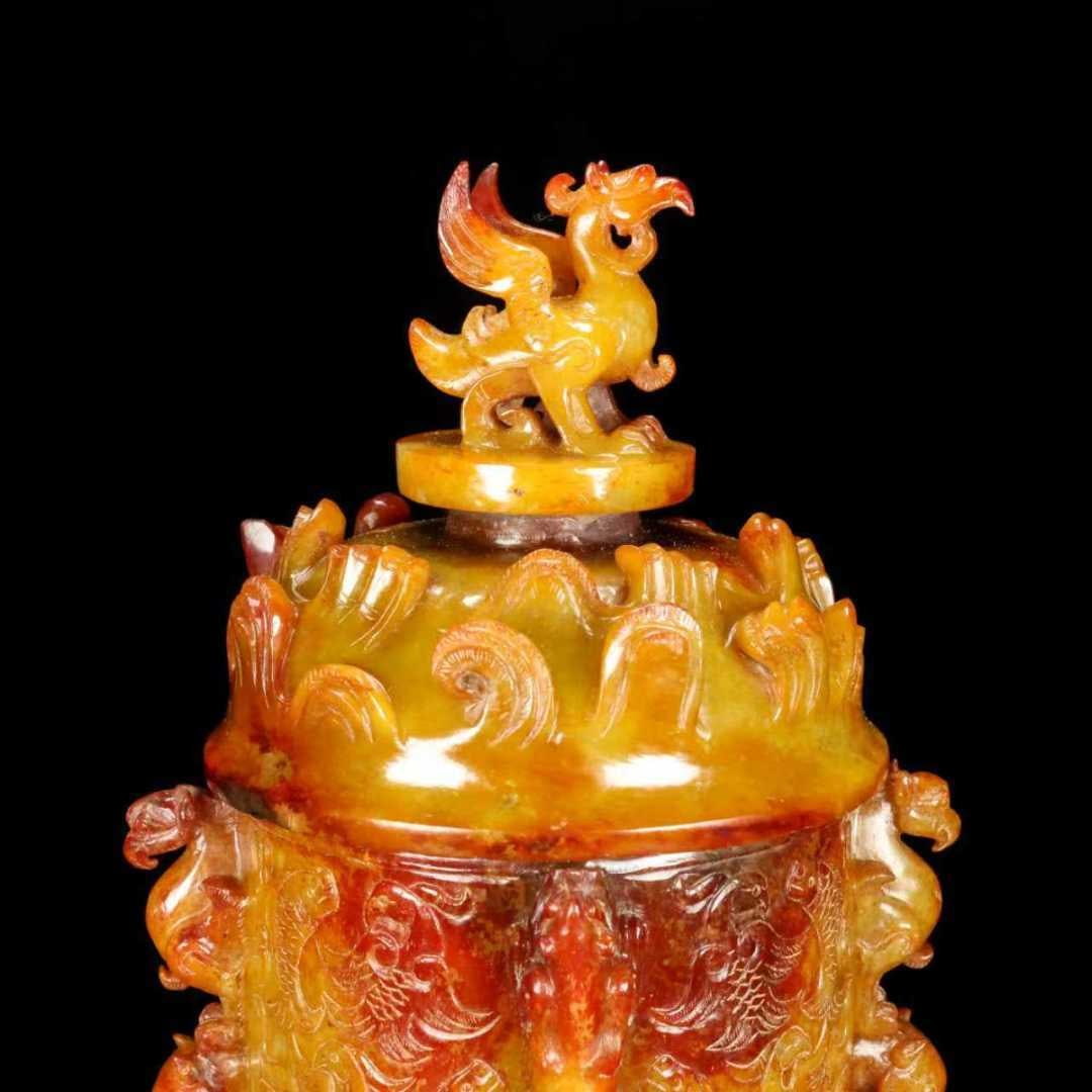 A Exquisite Hotan Jade Cup - 6