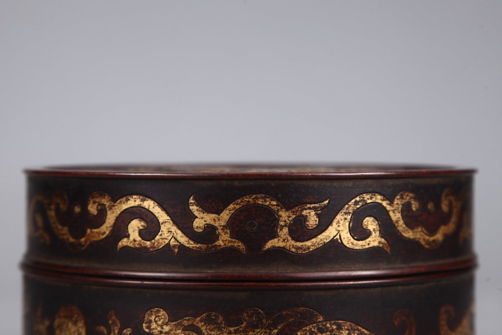 A Exquisite Gilt Bronze Dragon Pattern Box - 4