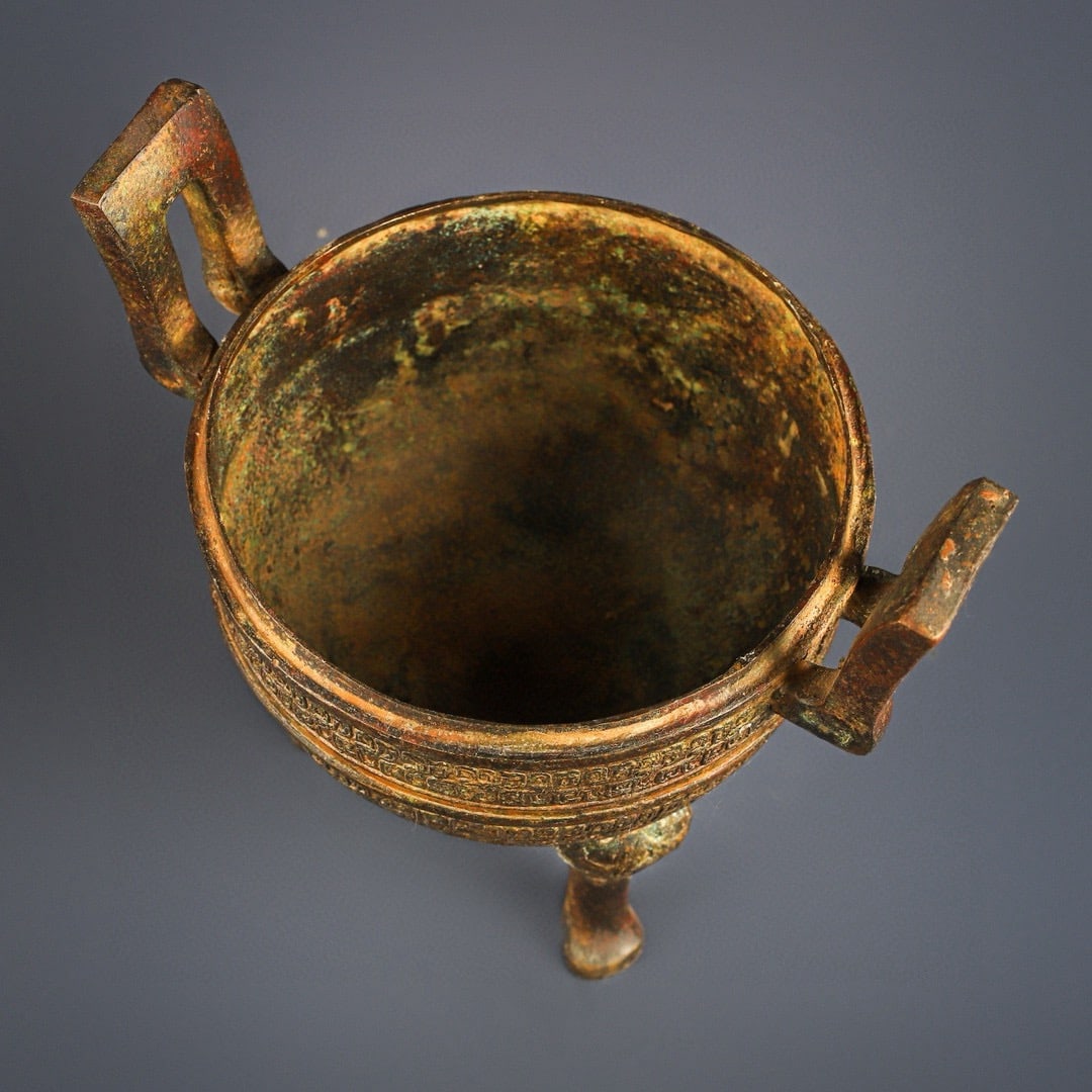 A Exquisite Bronze Dragon Pattern Jar - 8