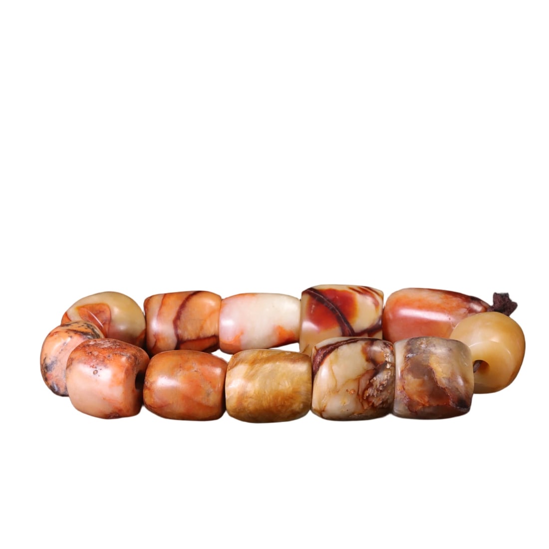 A Exquisite Gaogu Jade Handheld Carving: A Exquisite Gaogu Jade Handheld Carving,Ancient Time, China,Size:0.9inx0.6inx0.5in,Weight:79g 高古玉手把件,远古时期