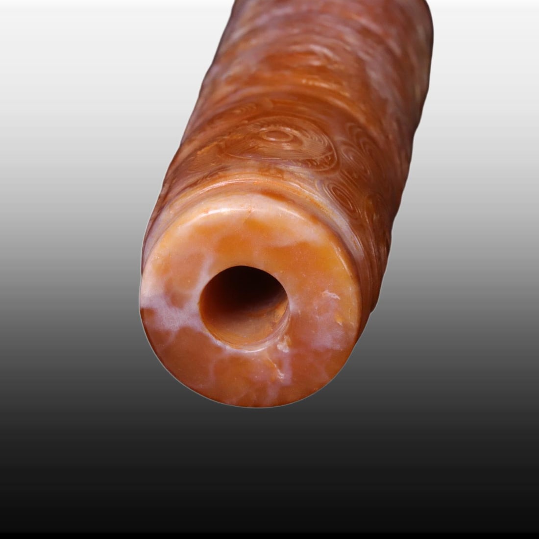A Exquisite Gaogu Jade Handheld Carving - 5