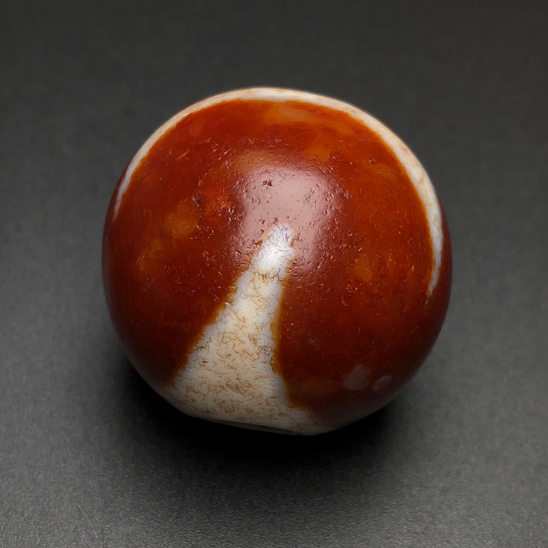 A Exquisite Tiger Tooth Dzi bead - 2