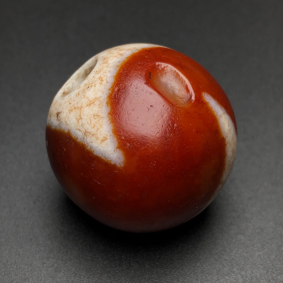 A Exquisite Tiger Tooth Dzi bead - 5