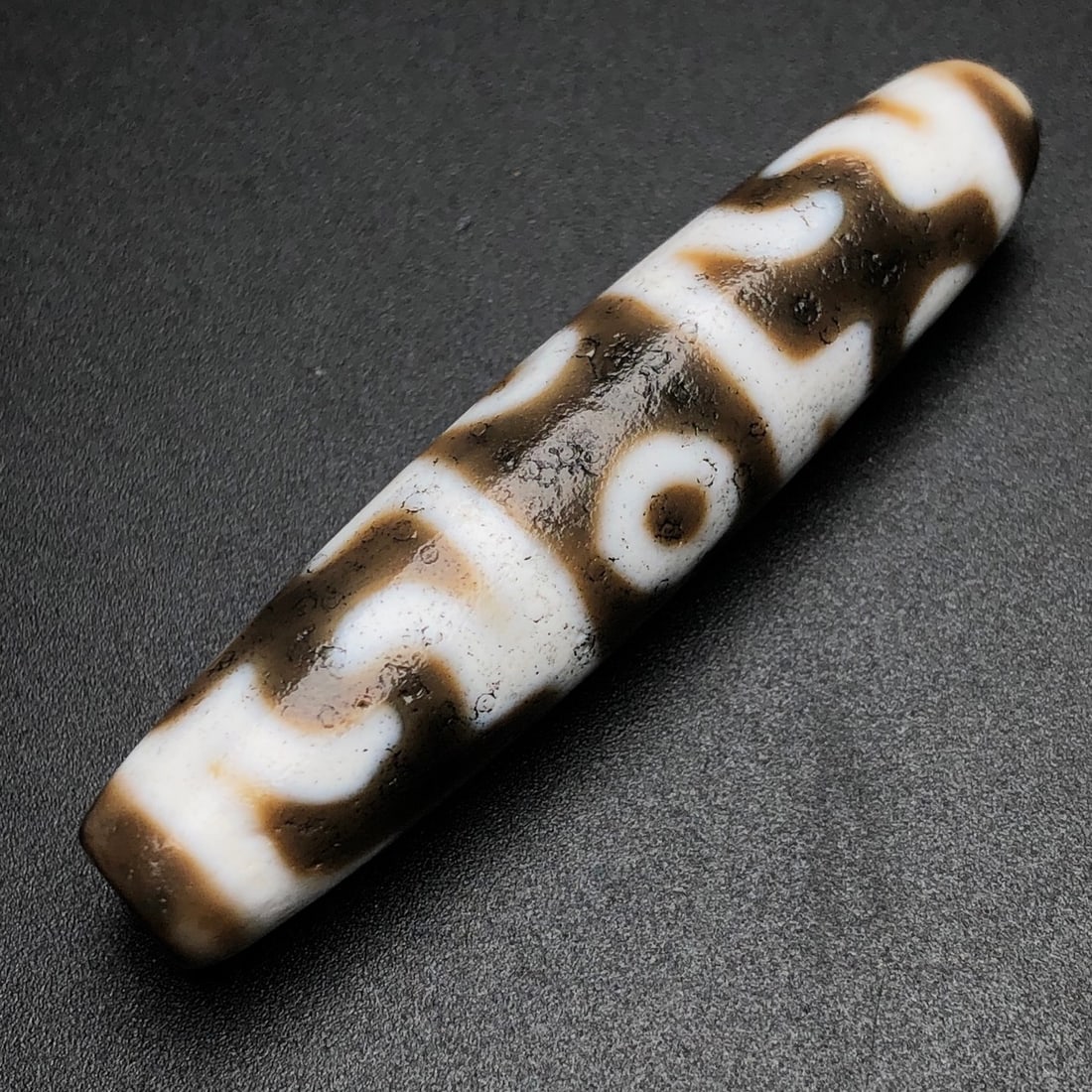 A Exquisite Three-eye Dzi bead - 5