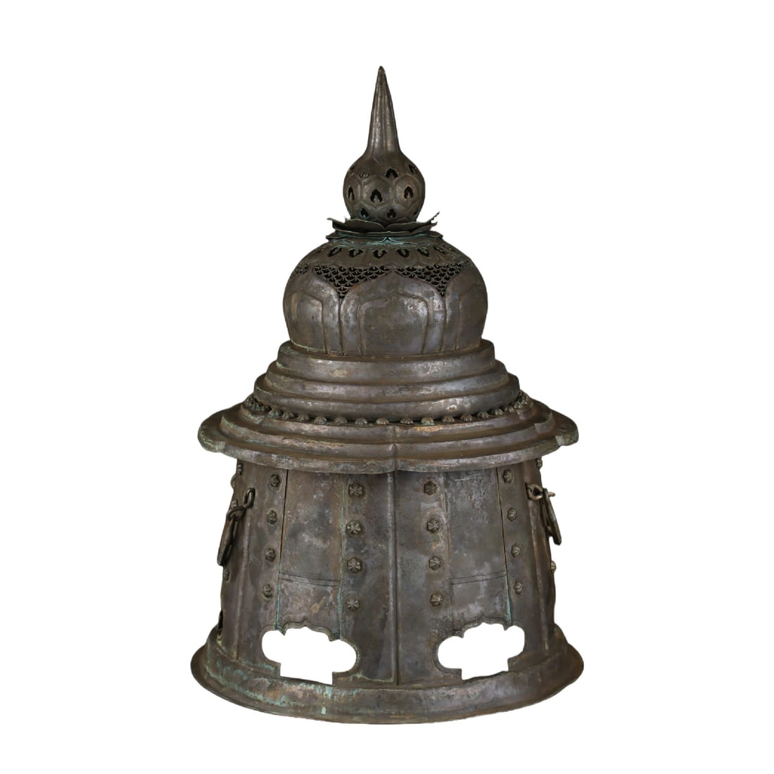 A Exquisite Black Silver General Censer: A Exquisite Black Silver General Censer,Han Dynasty, China,Size:22inx14.2in,Weight:3805g 黑银将军炉,中国汉代