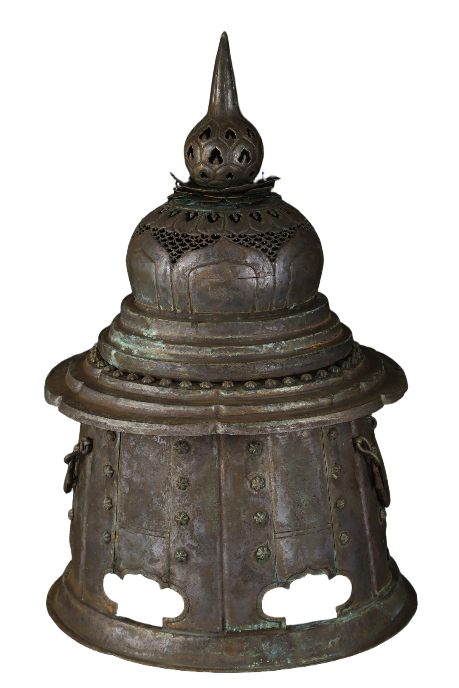 A Exquisite Black Silver General Censer - 3