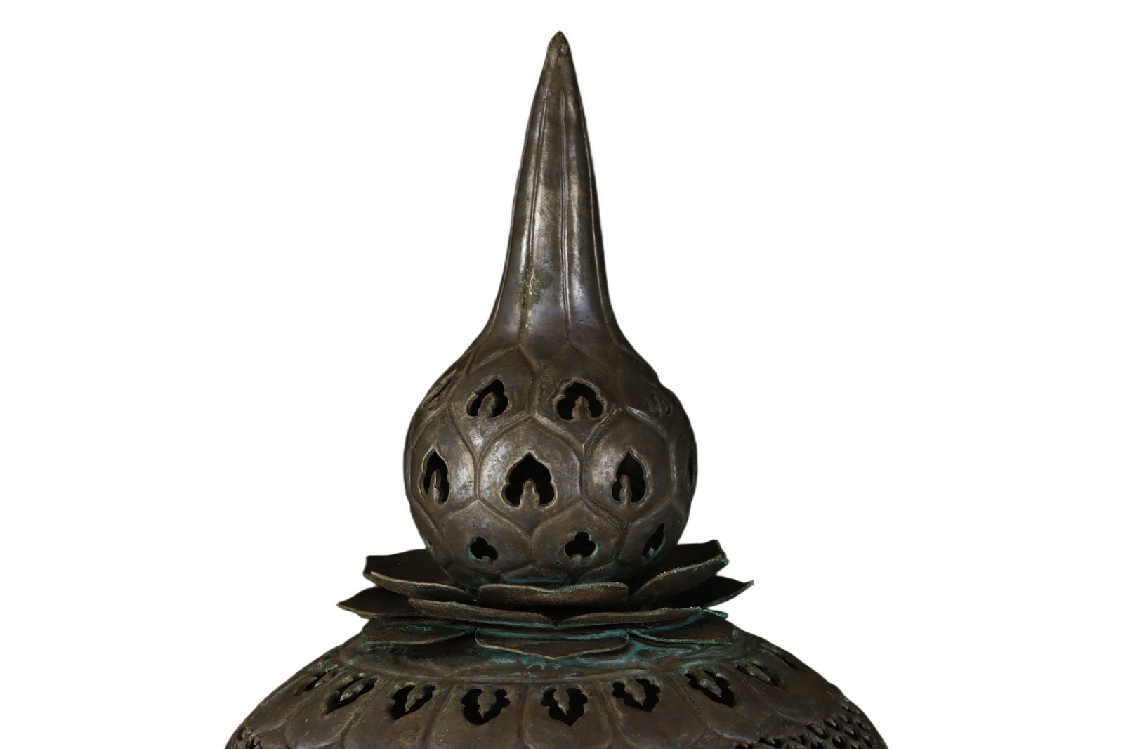 A Exquisite Black Silver General Censer - 4