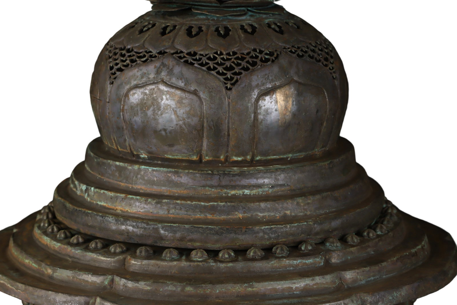 A Exquisite Black Silver General Censer - 5