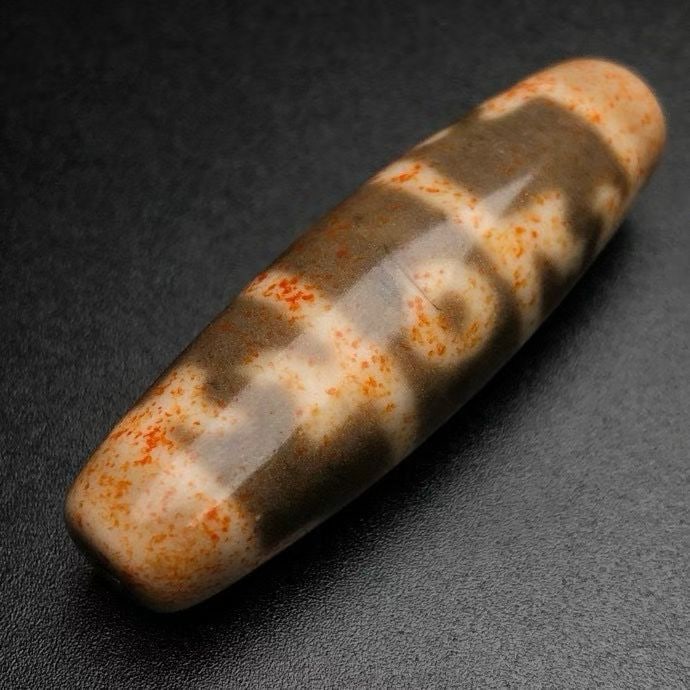 A Exquisite Three-eye Dzi bead - 2