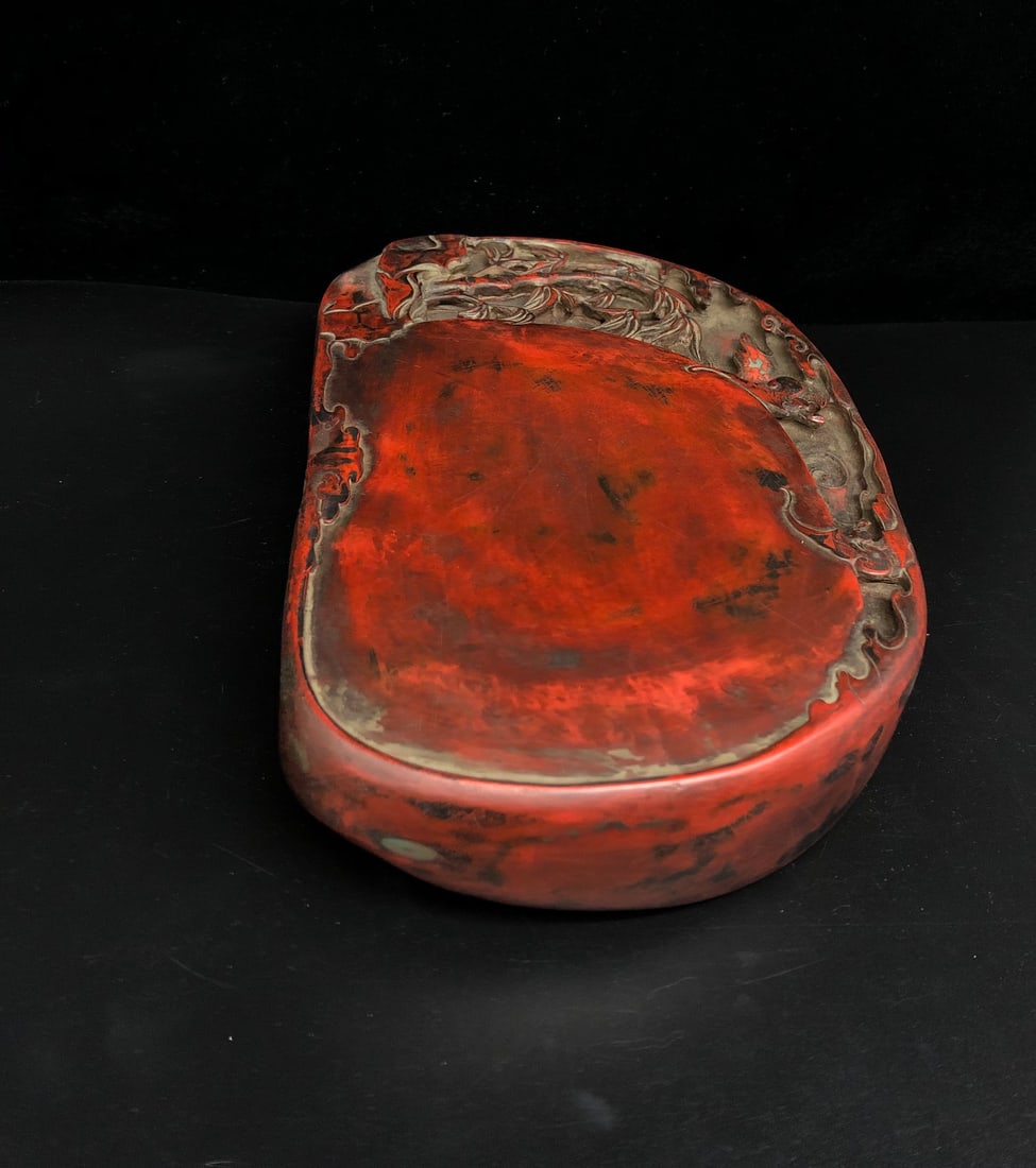 A Exquisite Wang Huizu Mark Bat Pattern Inkstone - 7