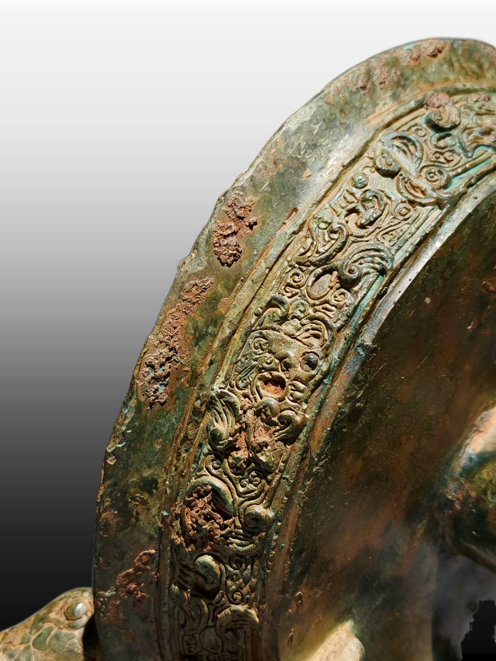 A Exquisite Bronze Bird-handle Candlestick - 5
