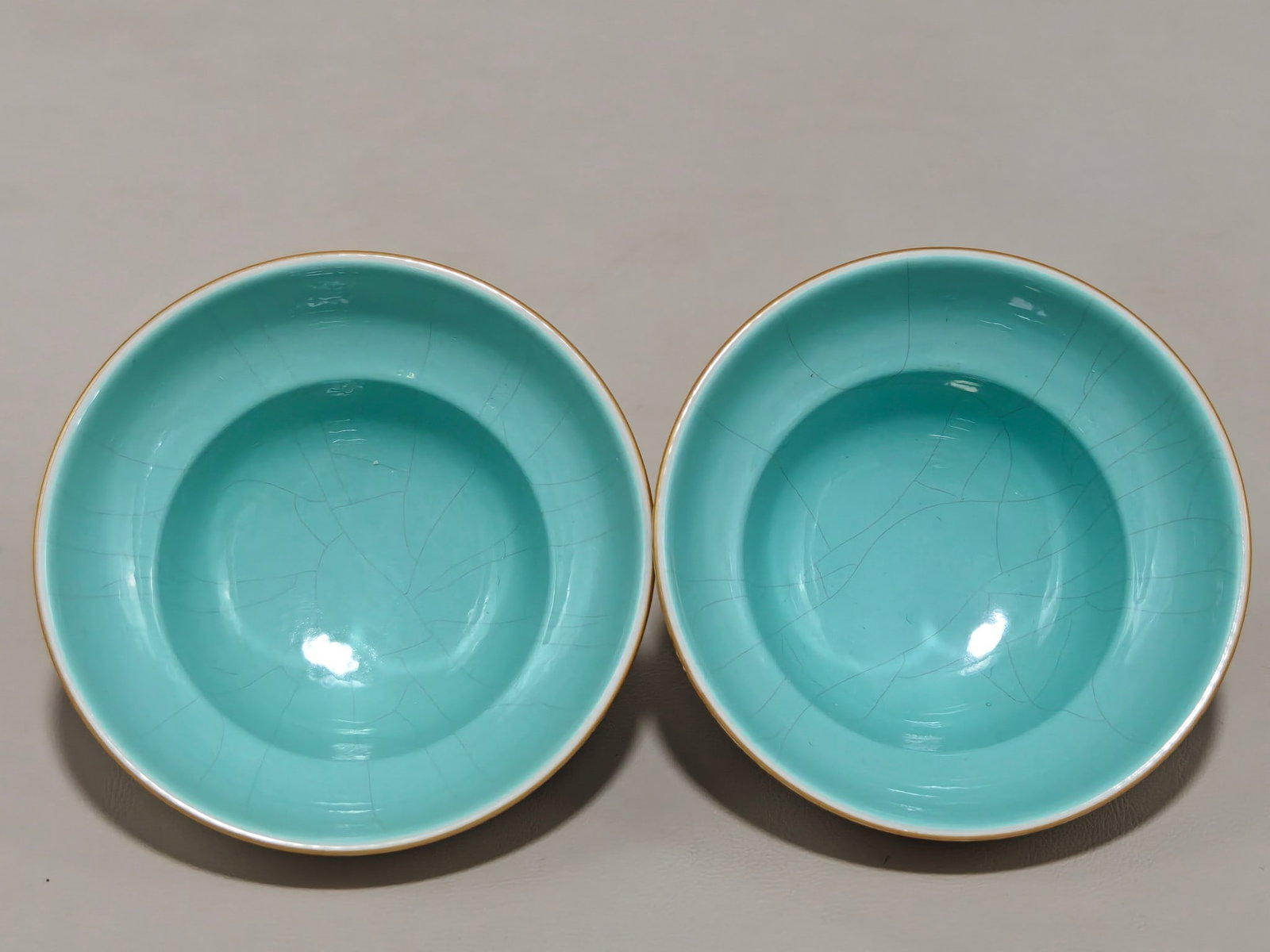 A pair of Exquisite Famille-Rose Painted Gold Auspicious Beast Pattern Cup - 6