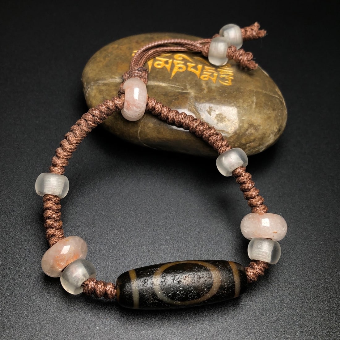 A Exquisite Dzi bead Crystal Beads Bracelets - 3
