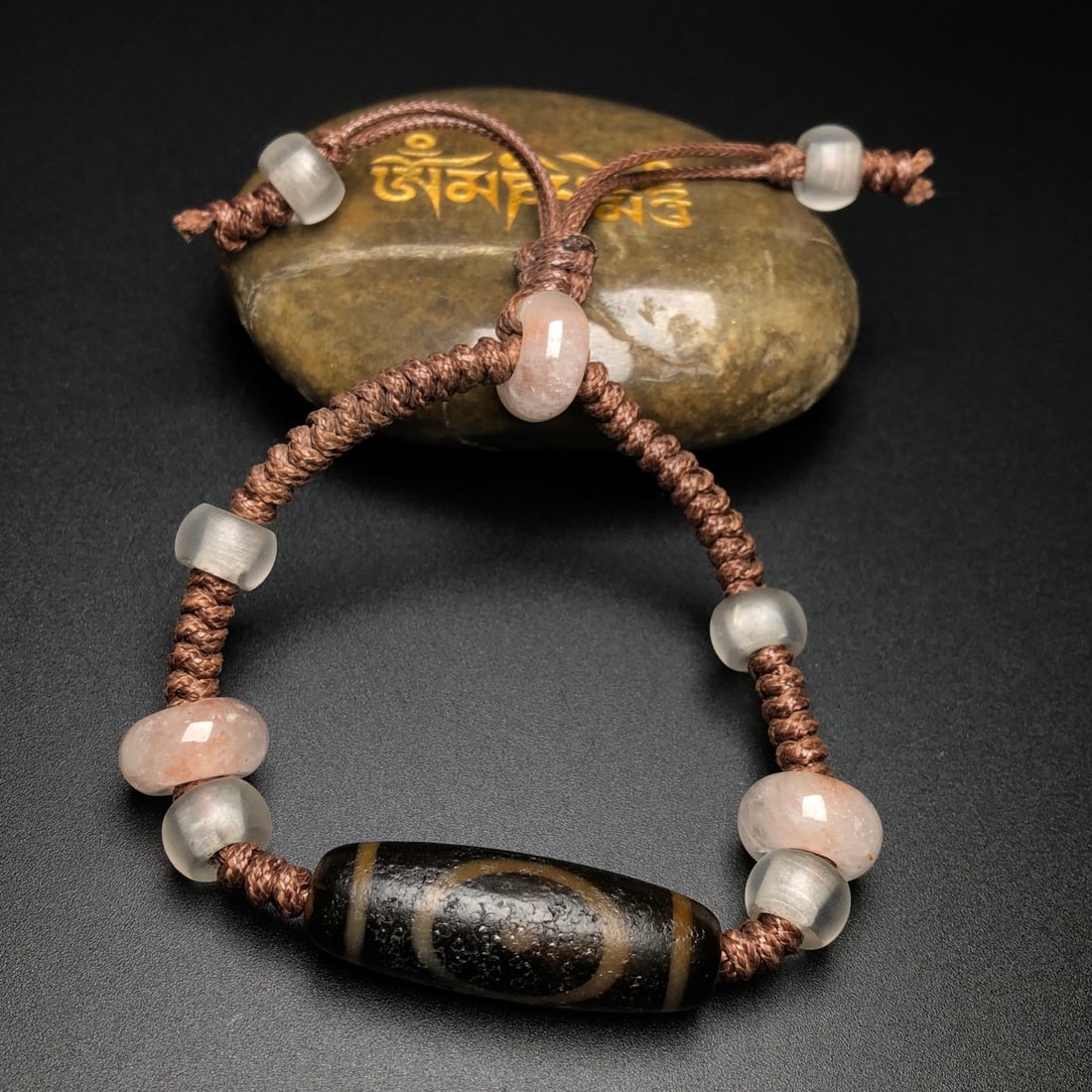 A Exquisite Dzi bead Crystal Beads Bracelets - 5