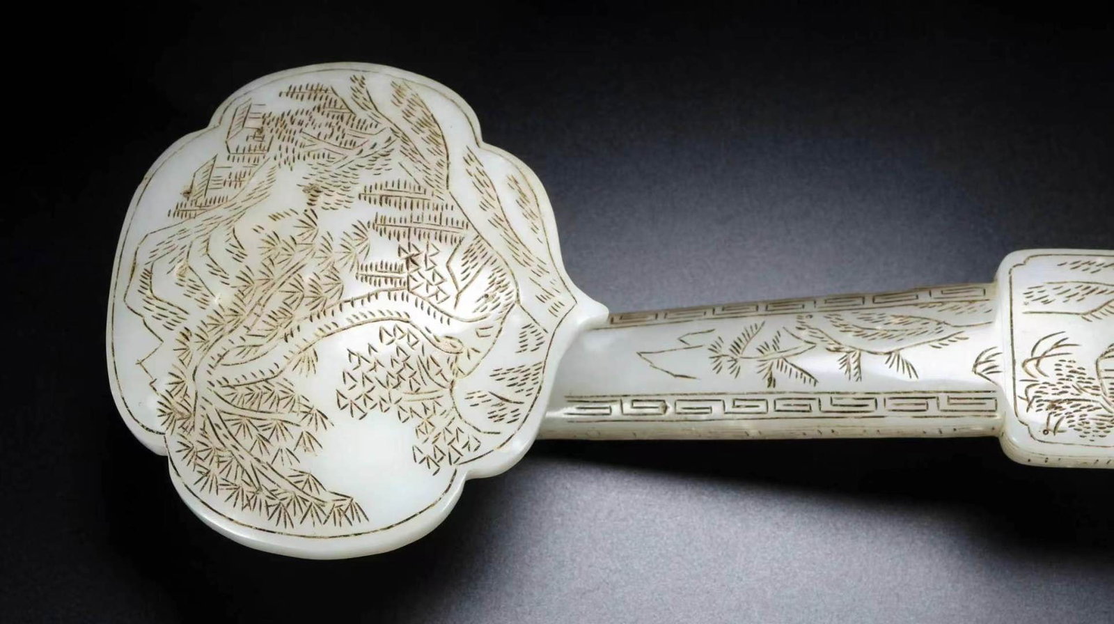 A Exquisite Hotan Jade Ruyi - 2