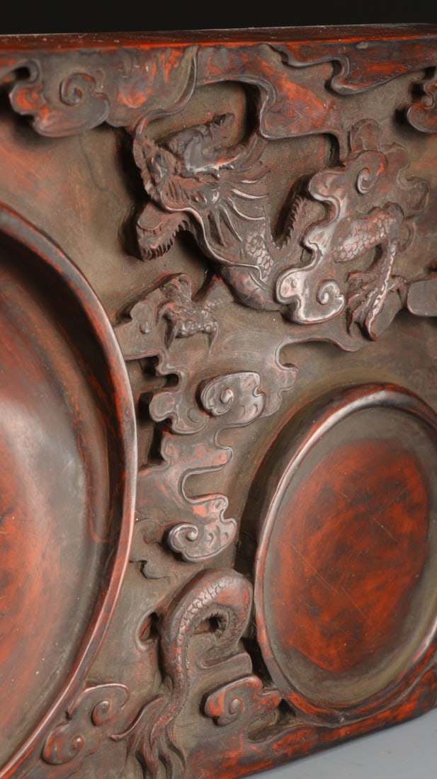 A Exquisite Dragon Pattern Inkstone - 6
