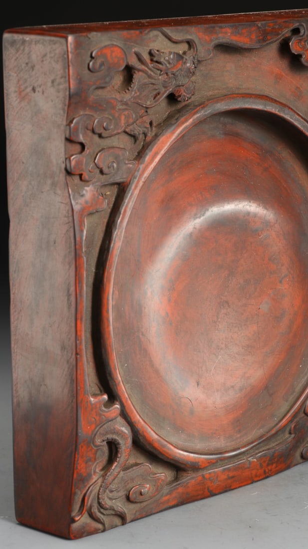 A Exquisite Dragon Pattern Inkstone - 7