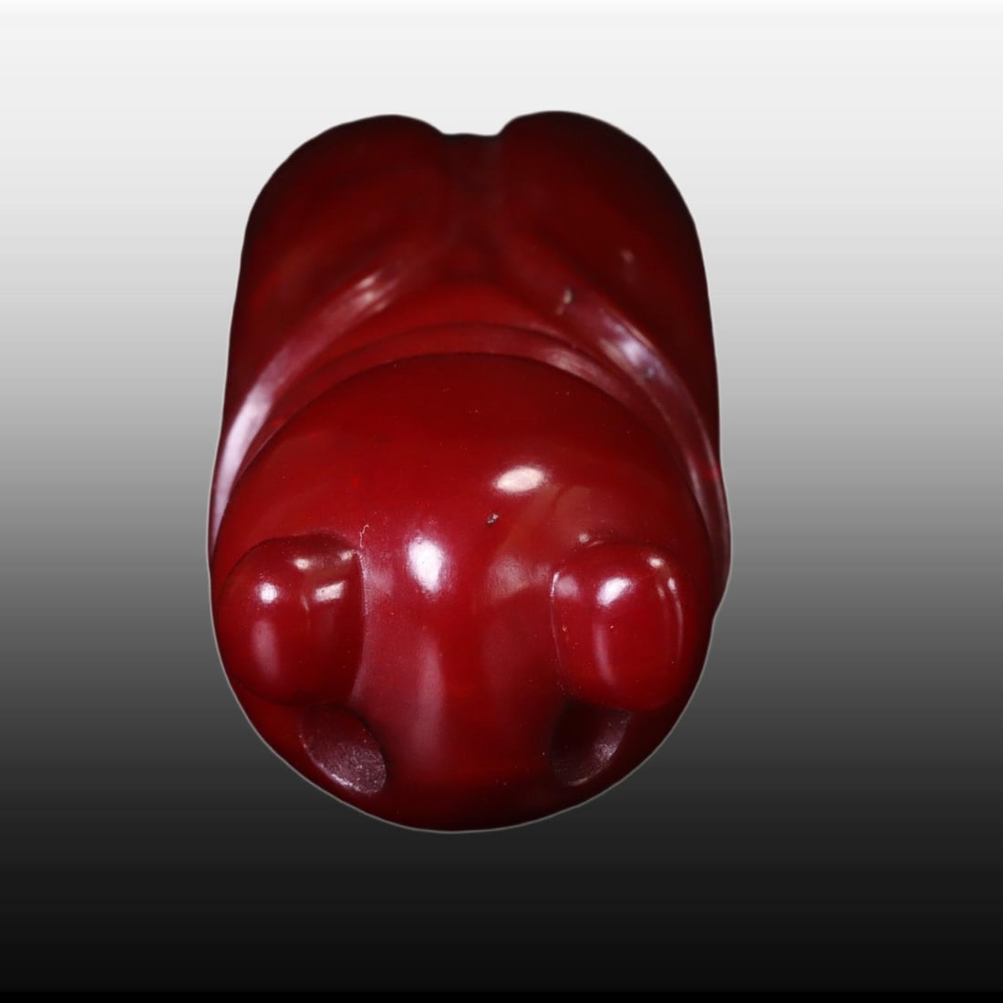 A Exquisite Gaogu Jade Cicada Handheld Carving - 3