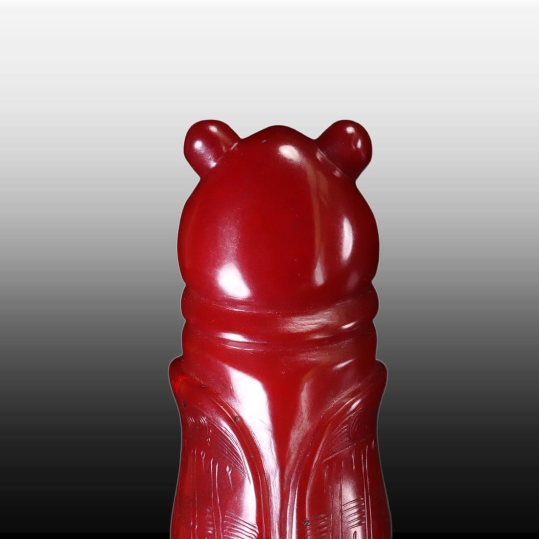 A Exquisite Gaogu Jade Cicada Handheld Carving - 5