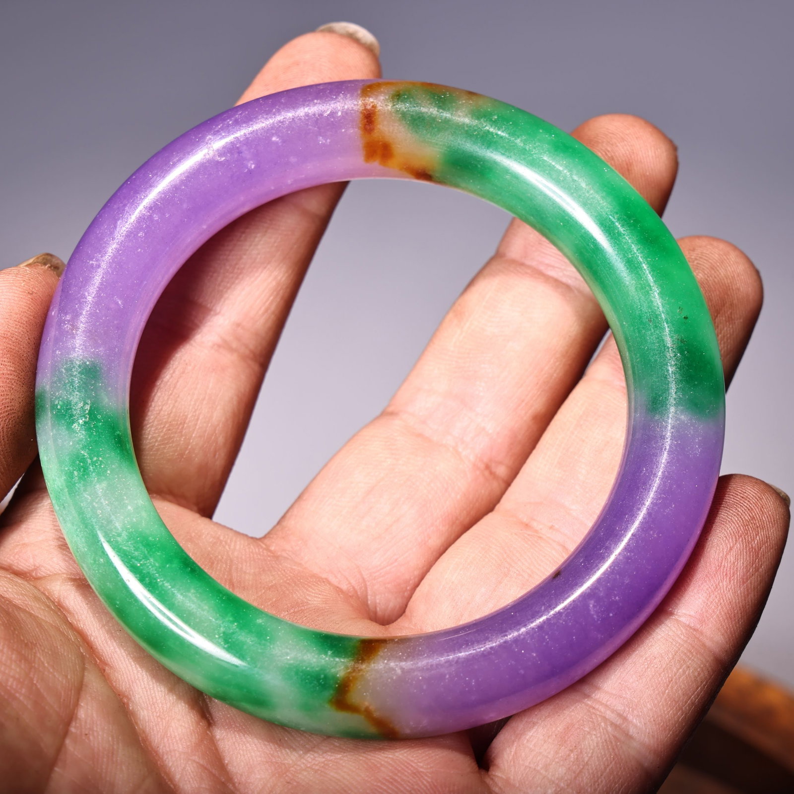 An Exquisite Jadeite Bracelets - 6
